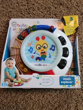 Music Explorer - White & Blue Interactive Musical Toy